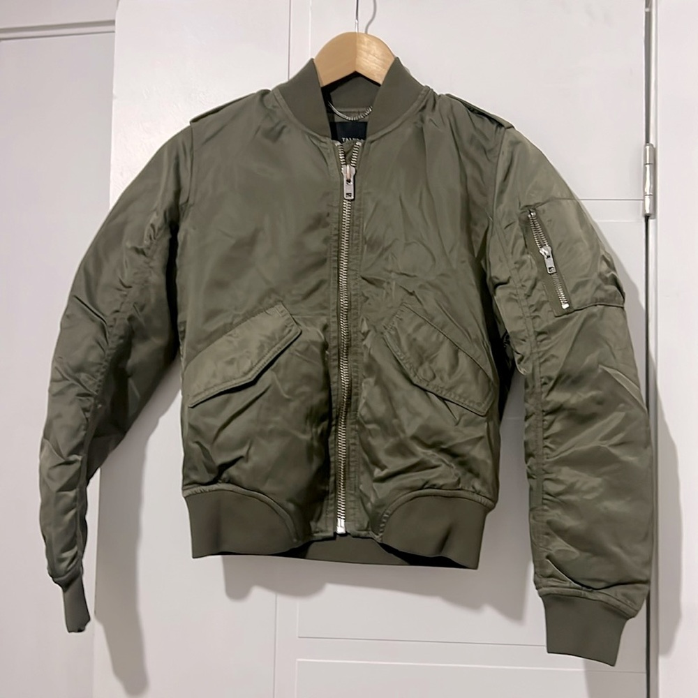 Talula Bomber jacket in military green
